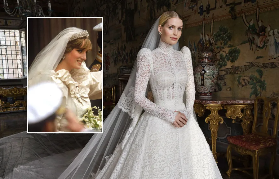 La teoría conspirativa de porqué Lady Kitty Spencer no usó tiara en su boda
