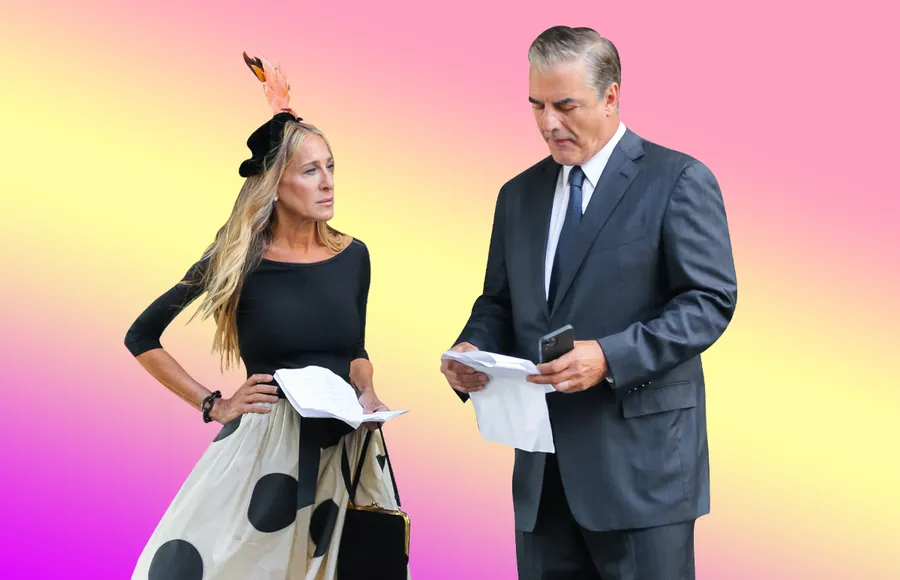 La primera imagen de Carrie Bradshaw y Mr. Big juntos en And Just Like That