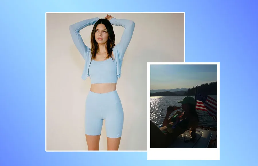 Kendall Jenner posa con la medalla olímpica de su novio y lo presume en redes