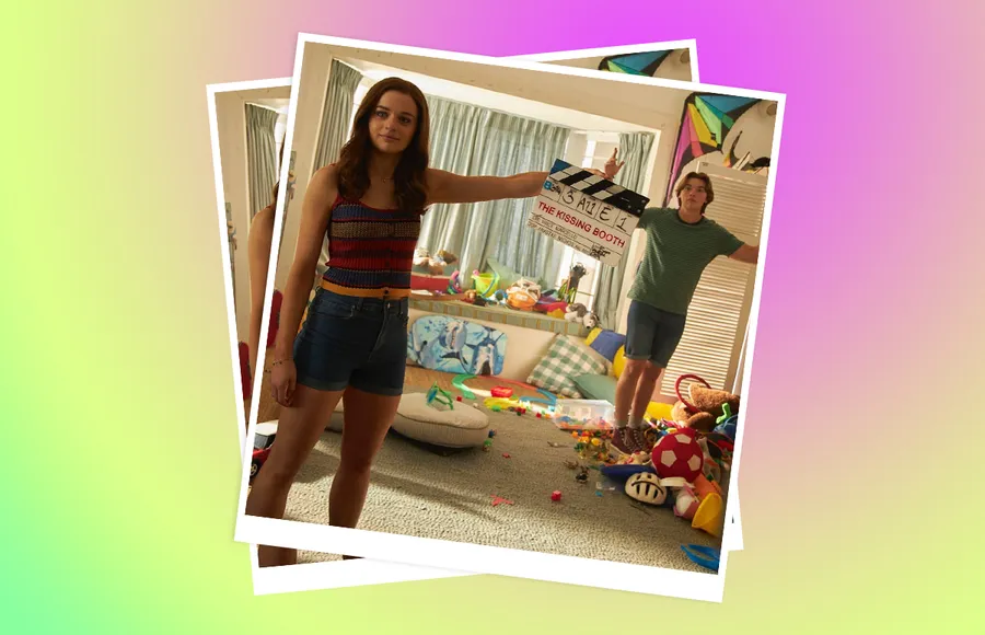 Joey King usó peluca en todo "El stand de los besos 3" excepto por este look...