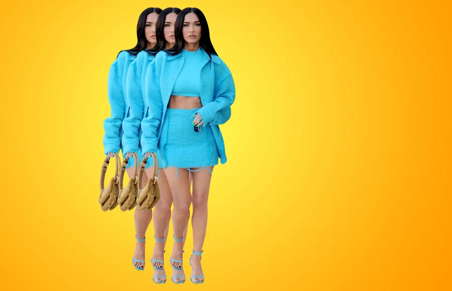 Megan Fox replica el look de Kim y adopta un estilo Kardashian