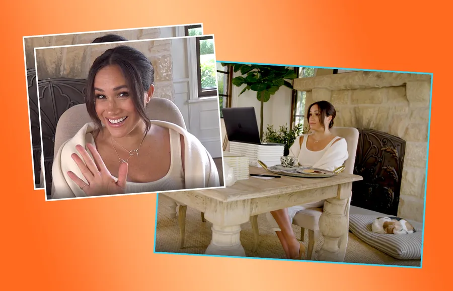 El cameo del Príncipe Harry y Lilibet en el video del cumple de Meghan Markle
