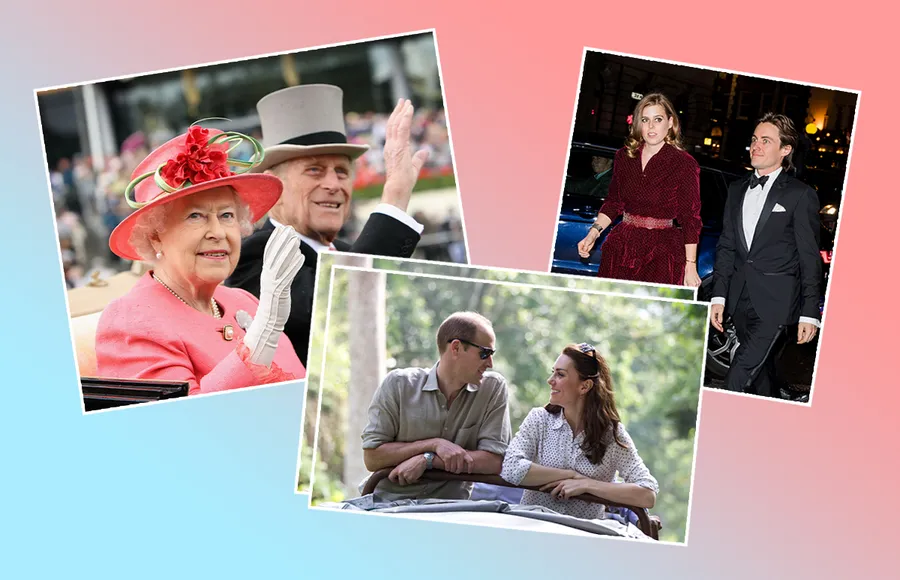 Así se conocieron las parejas de la realeza brit´ánica y el resto es historia